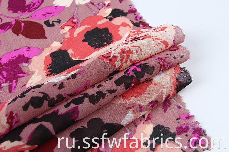 High Quality Custom Chiffon Fabric